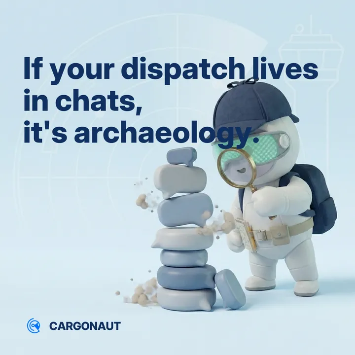 If your ops live in chat threads, it's archaeology